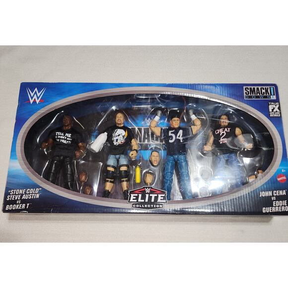 WWE Smackdown! Elite Collection 4 pack